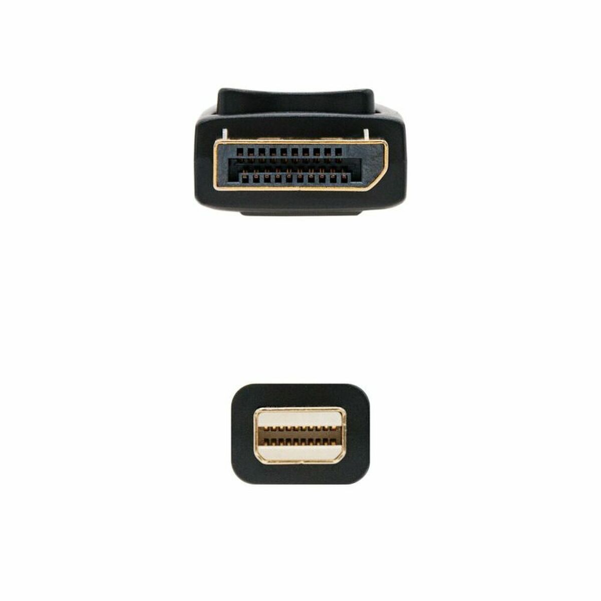 Kabel DisplayPort Mini till DisplayPort NANOCABLE 10.15.2402 2 m 2 m Svart - 2