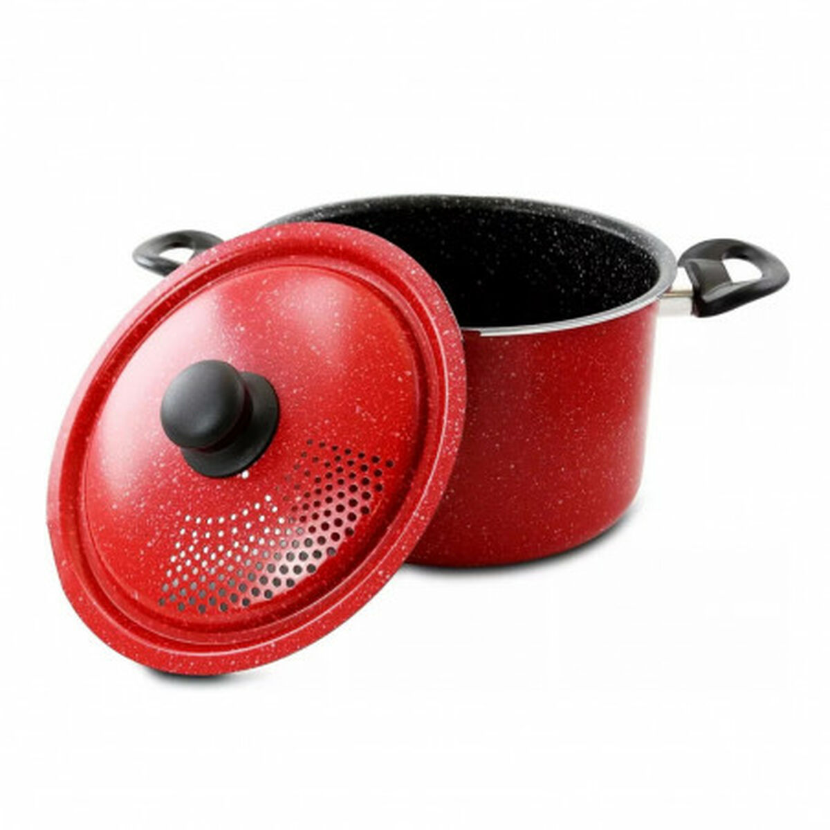 Gryta med lock Royalty Line Aluminium Marmor 5,7 L 25 x 25 x 20 cm - 2