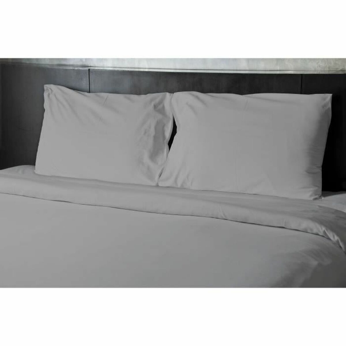 Bäddset HOME LINGE PASSION Flat sheet Grå Enkelsäng 180 x 290 cm - 2