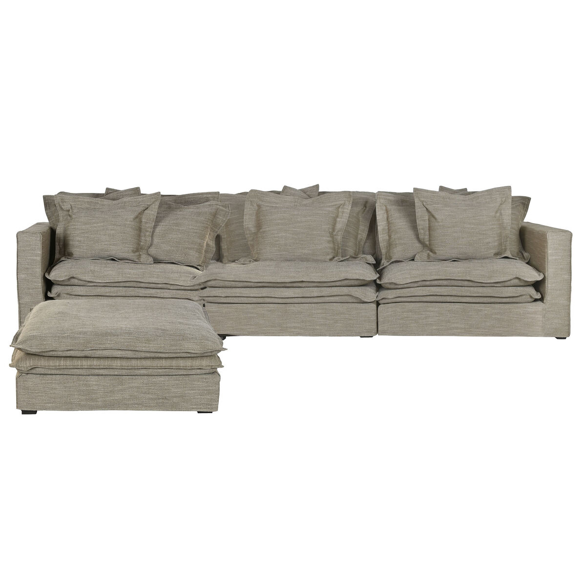 Sofamodul Home ESPRIT Grön Sand 120 X 120 X 95 CM - 3