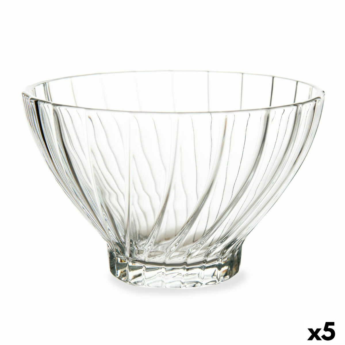 Skålset Pasabahce 1201049-530226 Transparent Glas 290 ml Ø 10,8 x 7 cm (5 antal)