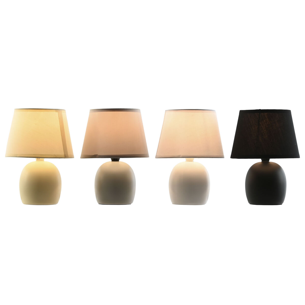 Bordslampa Home ESPRIT 17 x 17 x 24 cm (4 antal) - 3