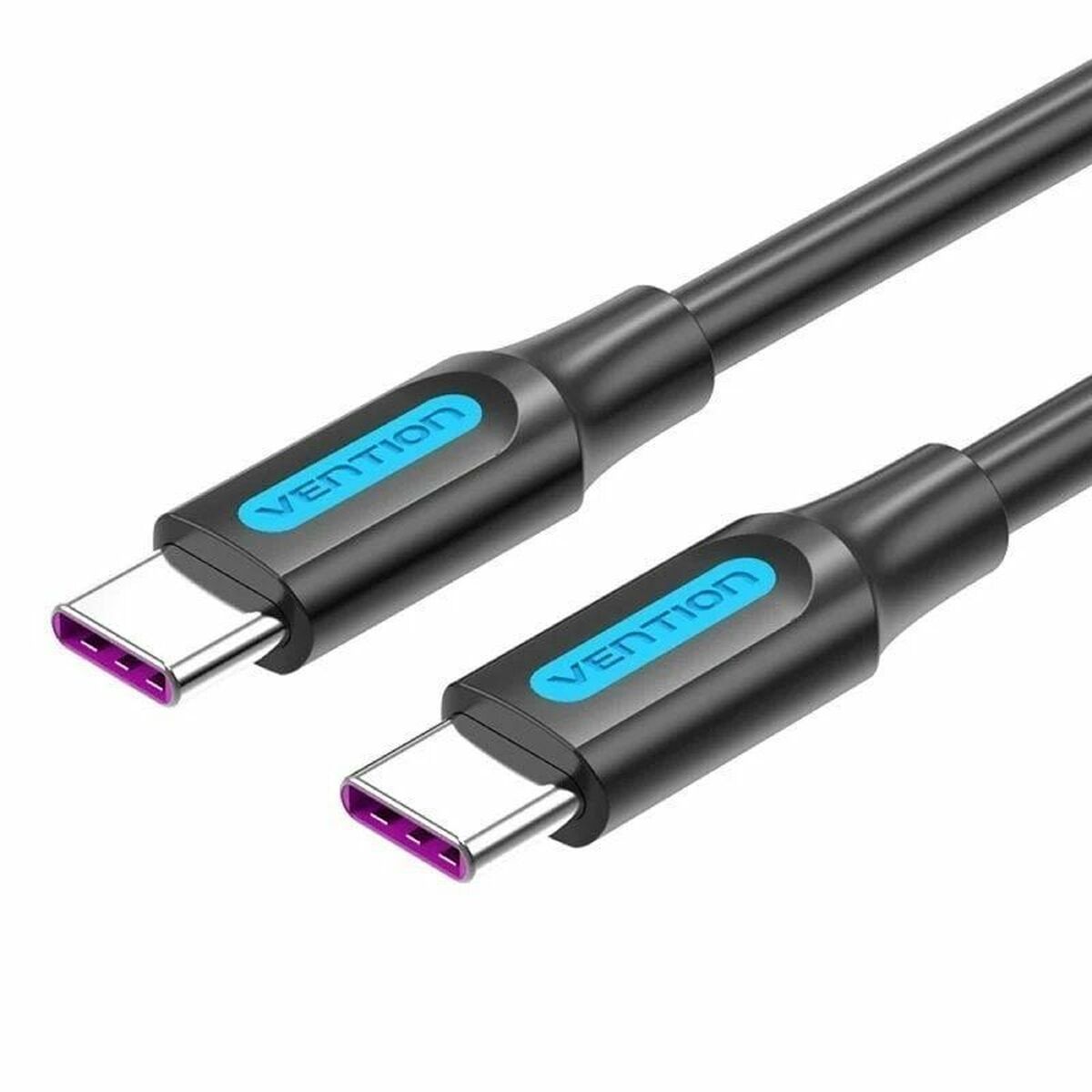 USB-kabel Vention COTBD Svart 50 cm