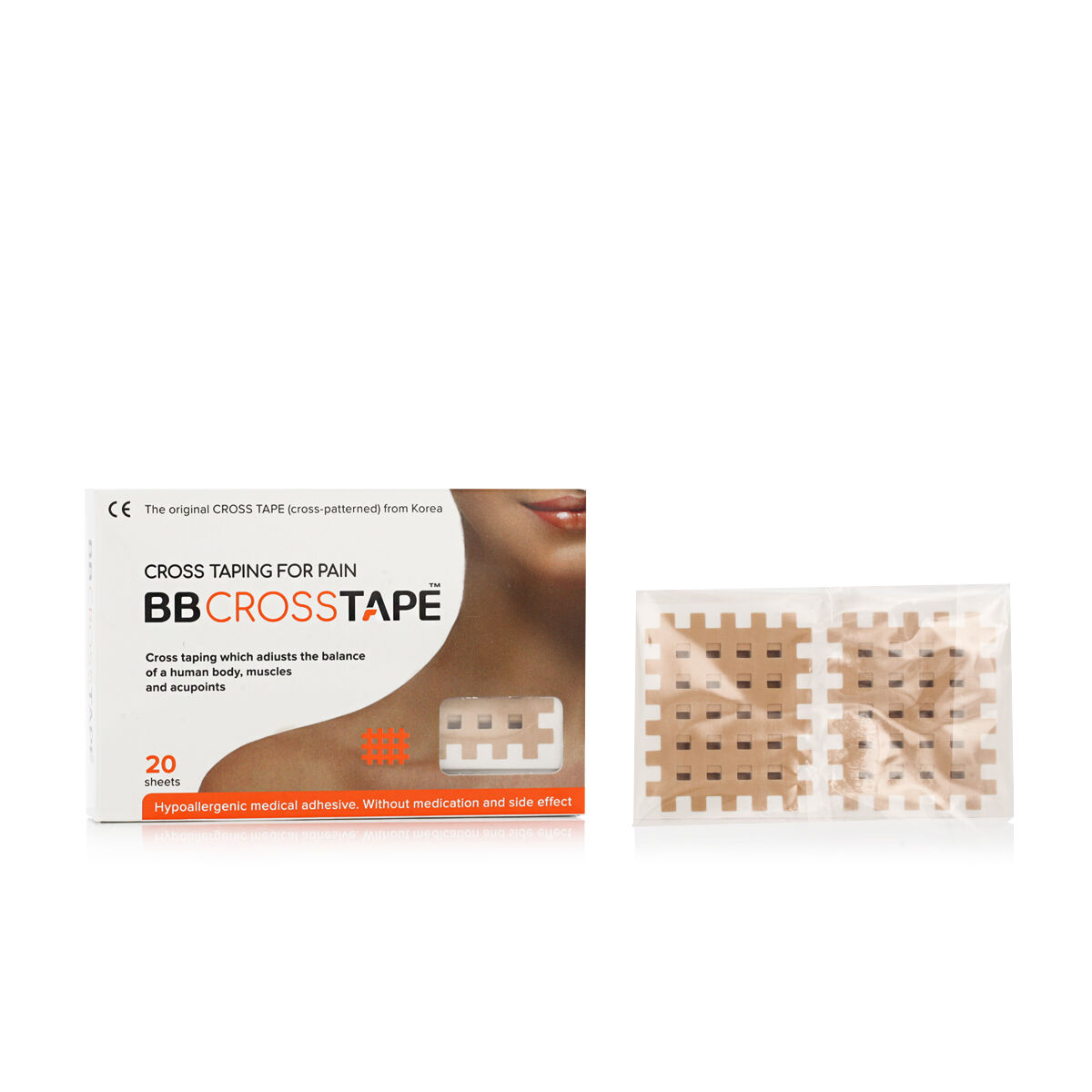Kinesiologisk tejp Cross Tape 40 Delar