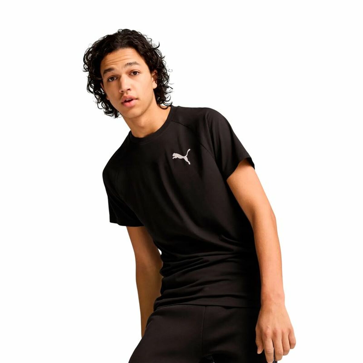T-shirt med kortärm Herr Puma Evostripe - 3