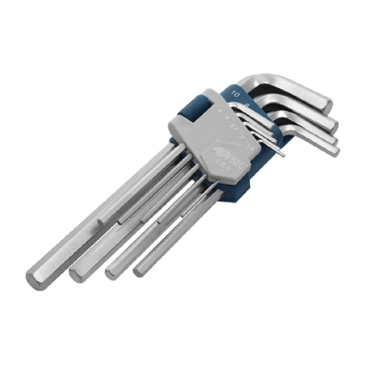 Insexnyckelsats Ferrestock 1,5 - 2 - 2,5 - 3 - 4 - 5 - 6 - 8 - 10 mm 9 pcs - 2