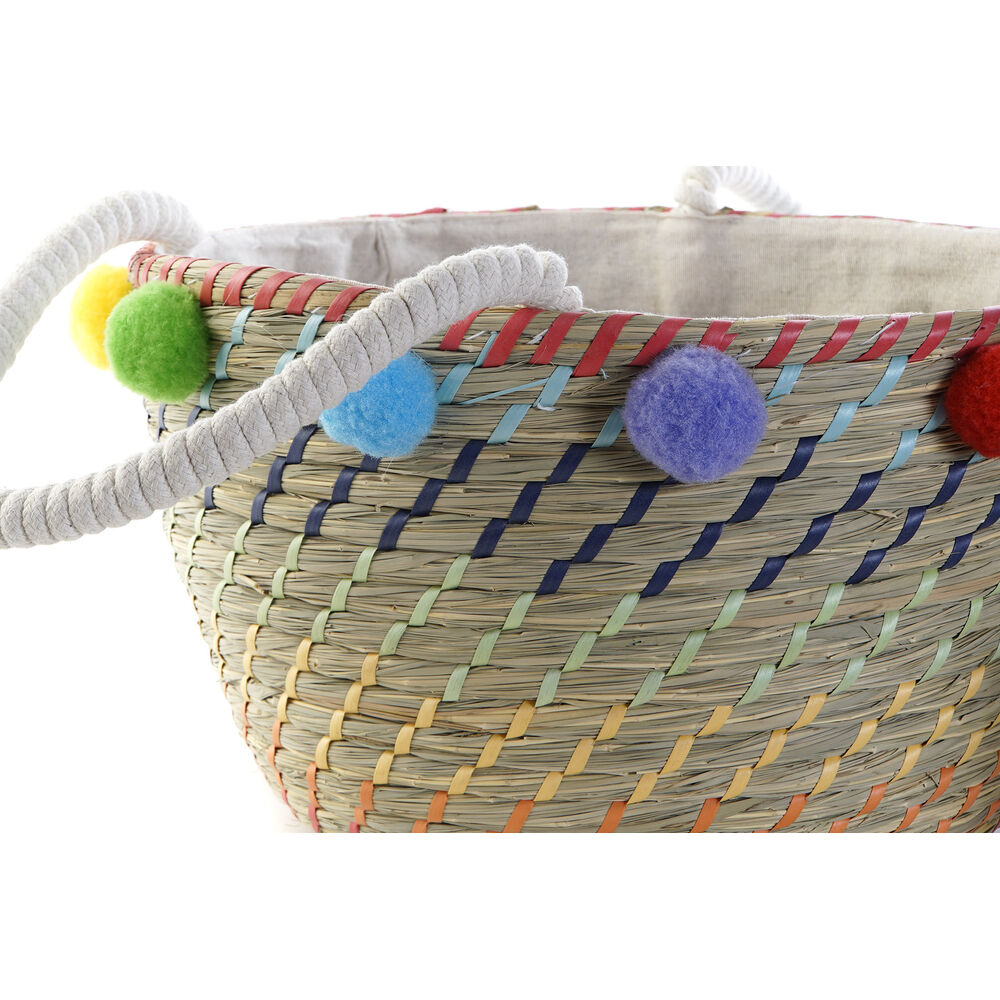 Korg - set DKD Home Decor Tofs Boho 57 x 45 x 42,5 cm - 2