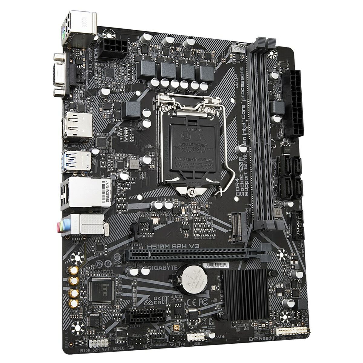 Moderkort Gigabyte H510M S2H V3 Intel® H470 Express INTEL H470 EXPRESS LGA 1200 - 4