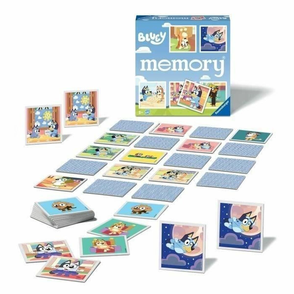 Sällskapsspel Ravensburger Grand memory® Bluey