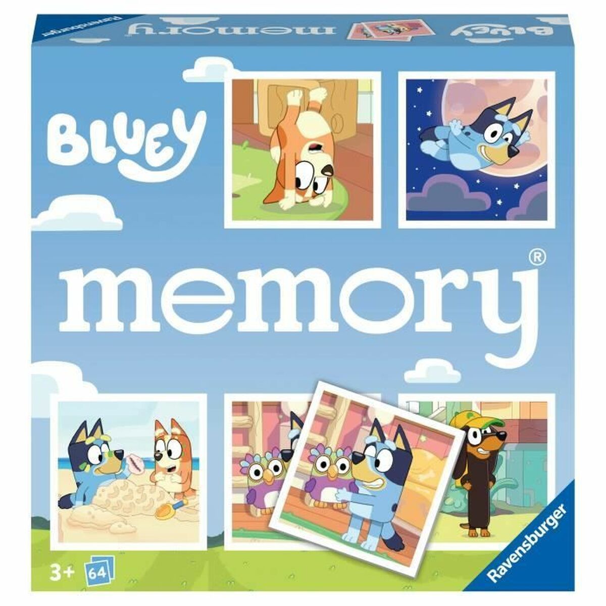 Sällskapsspel Ravensburger Grand memory® Bluey - 2