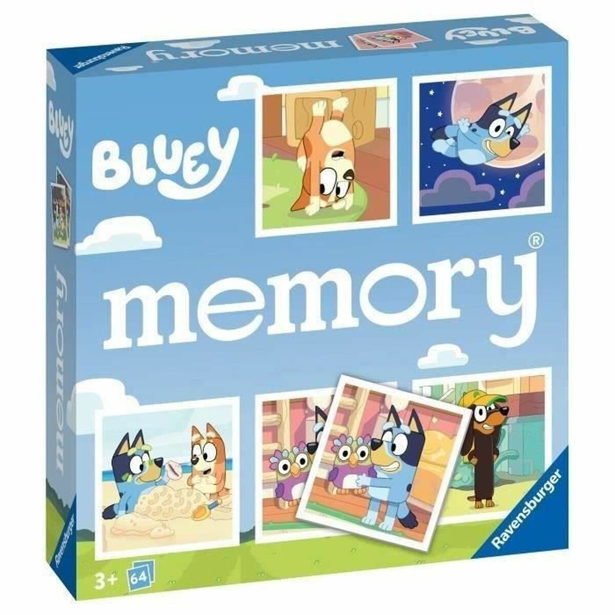 Sällskapsspel Ravensburger Grand memory® Bluey - 4