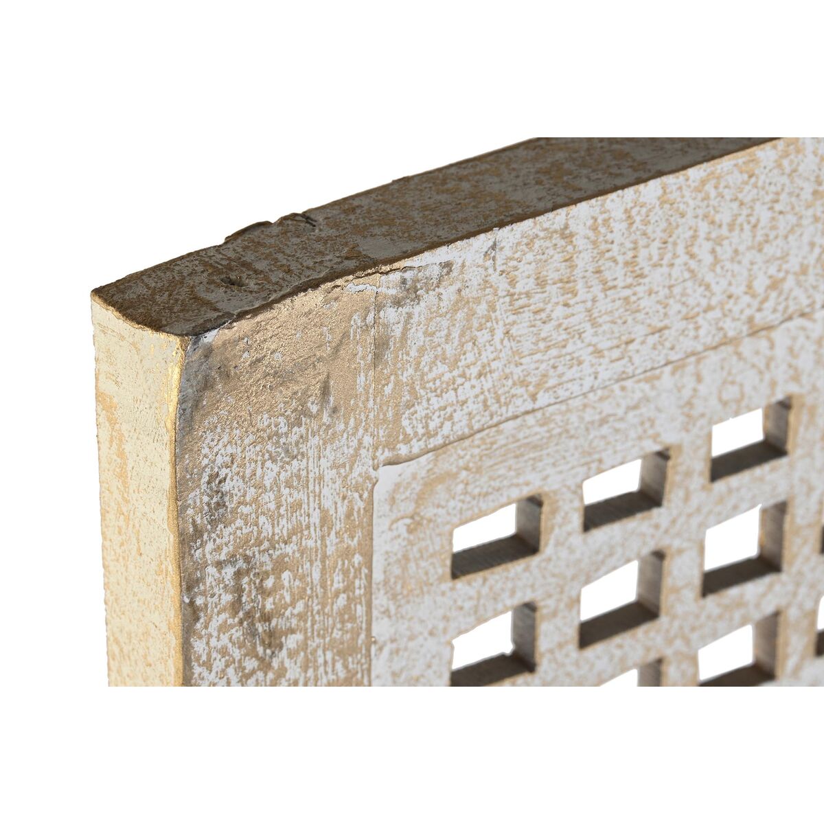 Skärm DKD Home Decor Vit Mangoträ Trä MDF 150 x 2 x 180 cm - 4