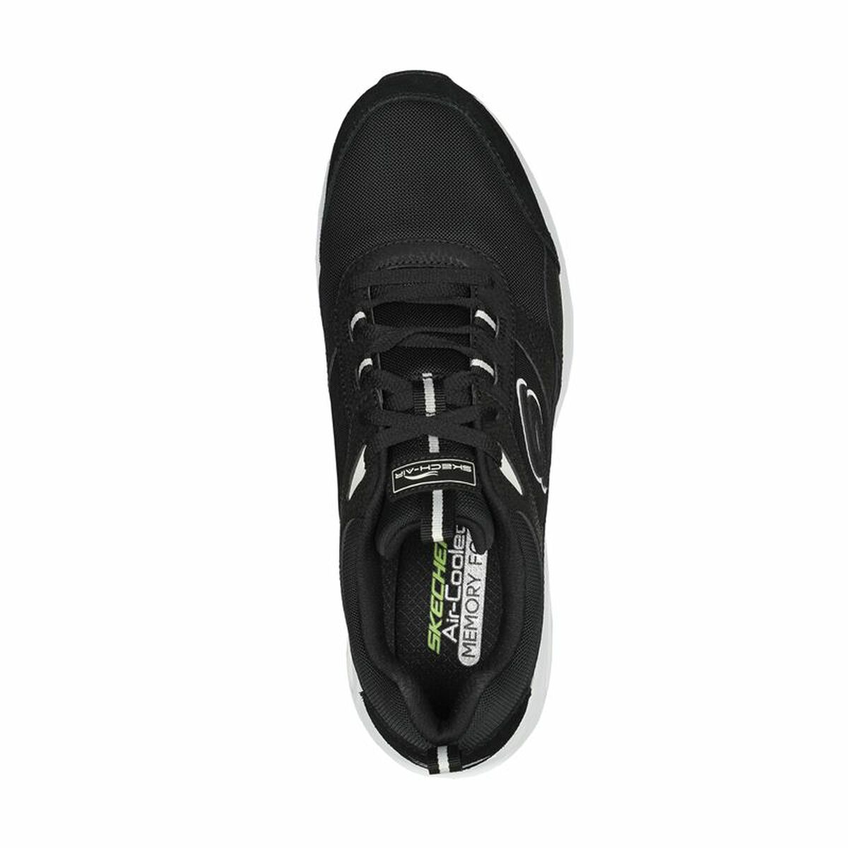 Gymnastikskor, Herr Skechers Skech-Air Court Homegrown Svart - 4