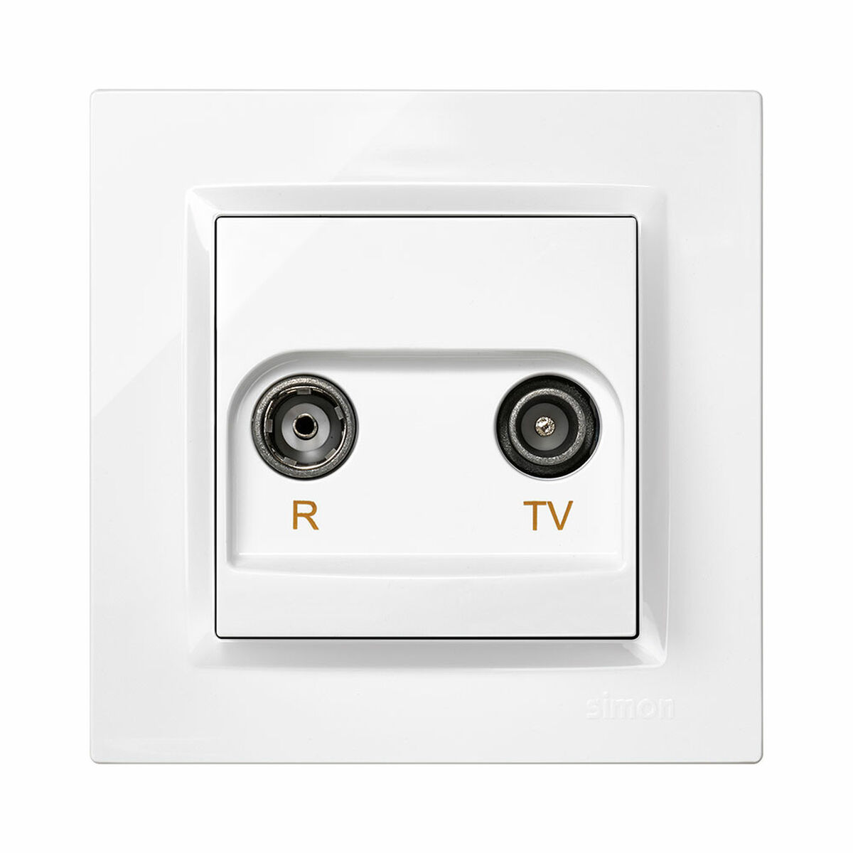 Antennuttag för TV och radio Simon Plast