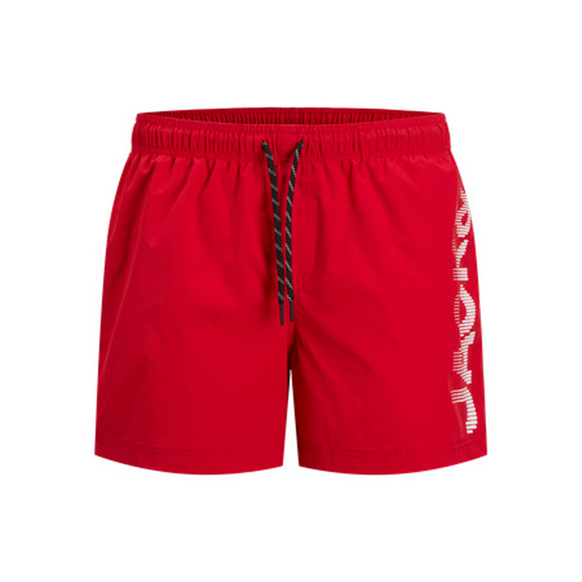 Baddräkt Herr Jack & Jones JPSTMAUI JJSWIM SPLICE LOGO AKM Röd