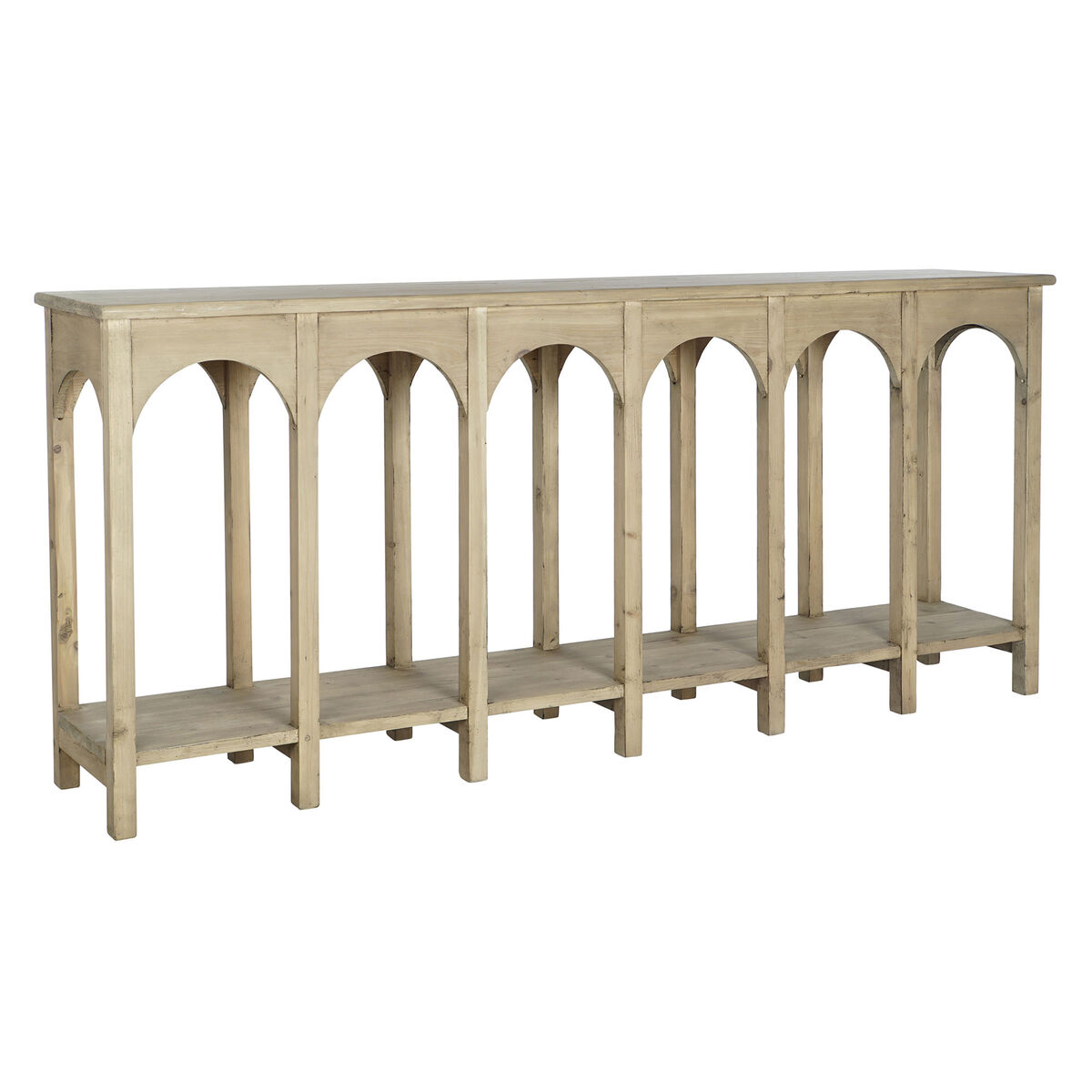 Mottagare DKD Home Decor Brun 210 x 38 x 90 cm