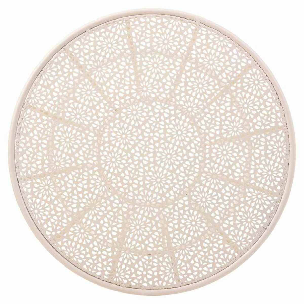 Sidobord Alexandra House Living Vit Järn 20 x 50 x 21 cm - 8