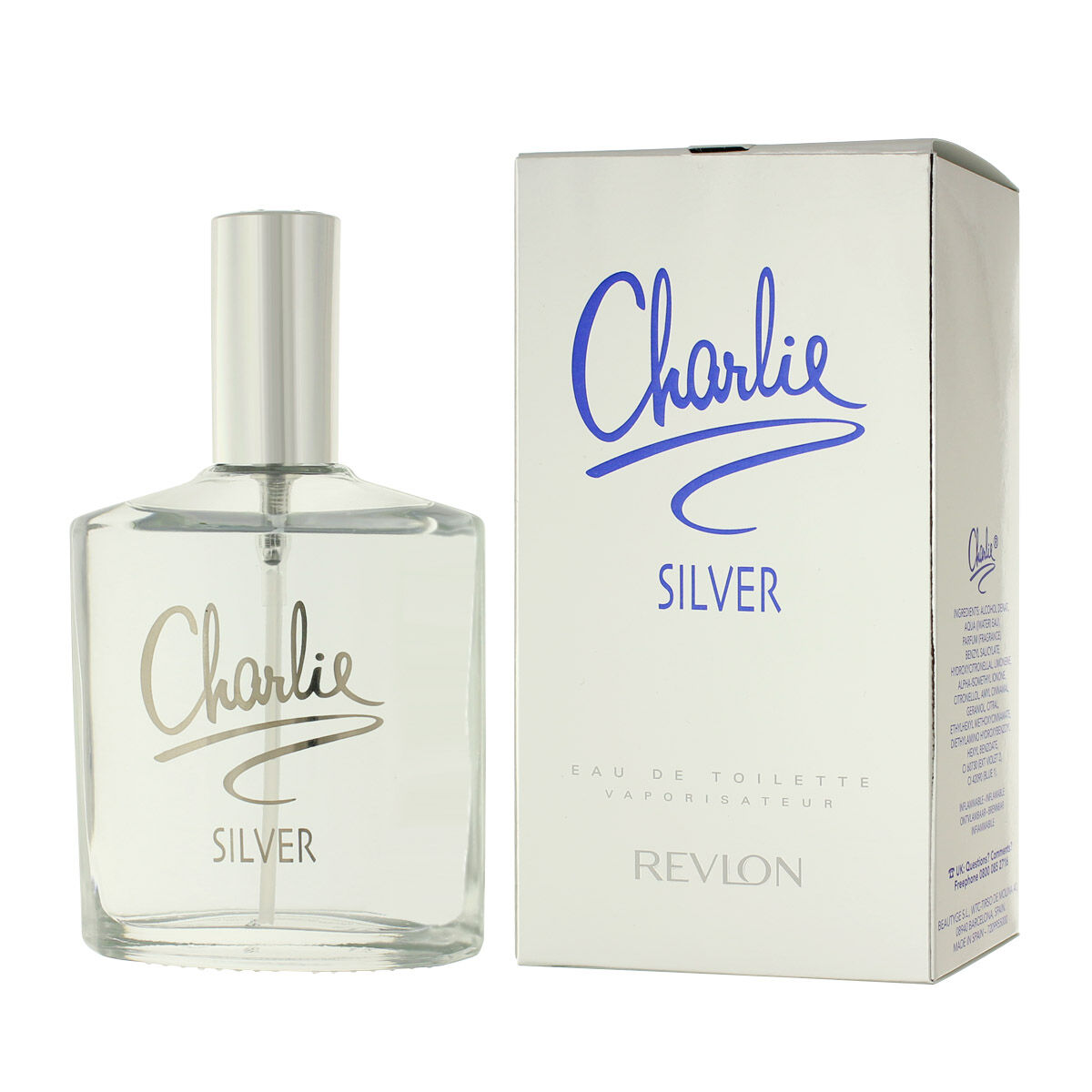 Parfym Damer Revlon EDT Charlie Silver 100 ml