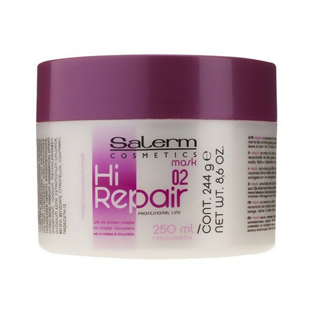 Stärkande hårinpackning Hi Repair 02 Salerm Hi Repair (250 ml) 250 ml - 4