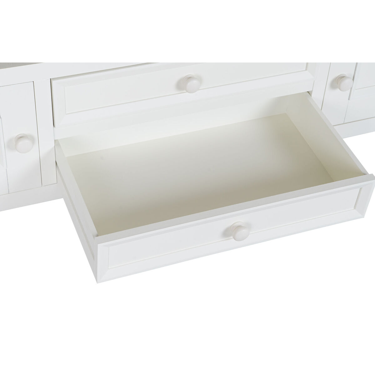 TV-möbler DKD Home Decor Beige Naturell Paulowniaträ 134,5 x 35 x 55 cm - 6