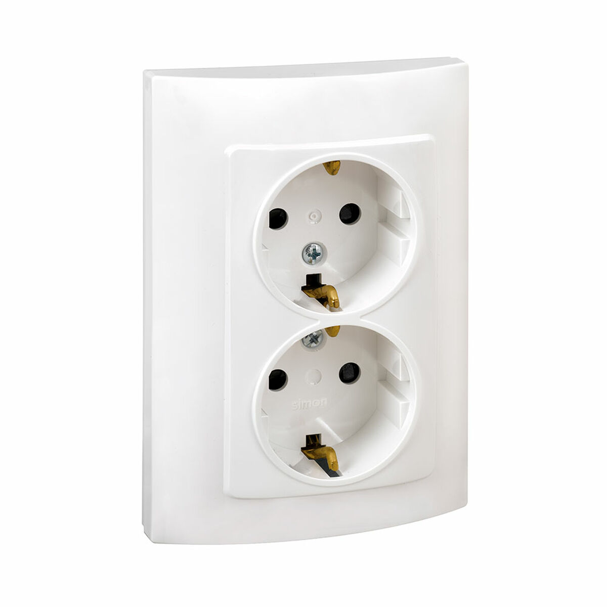 Eluttag Simon 2p+t Plast 230 V 16 A Double - 2