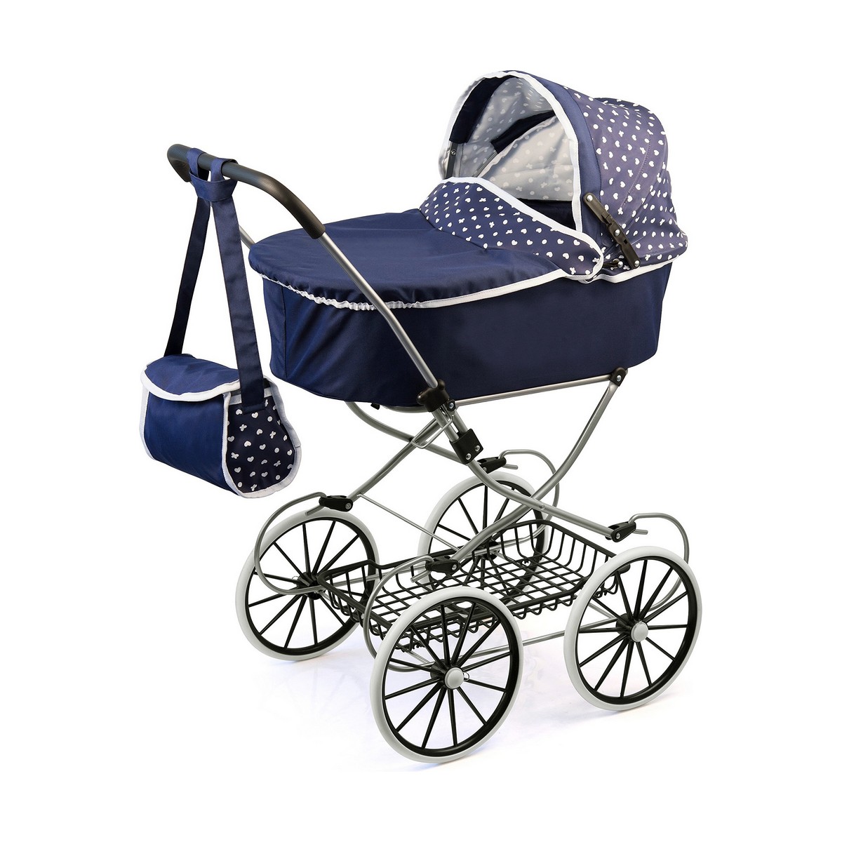 Dockvagn Reig Classic Deluxe 70 x 42 x 89 cm Blå - 12