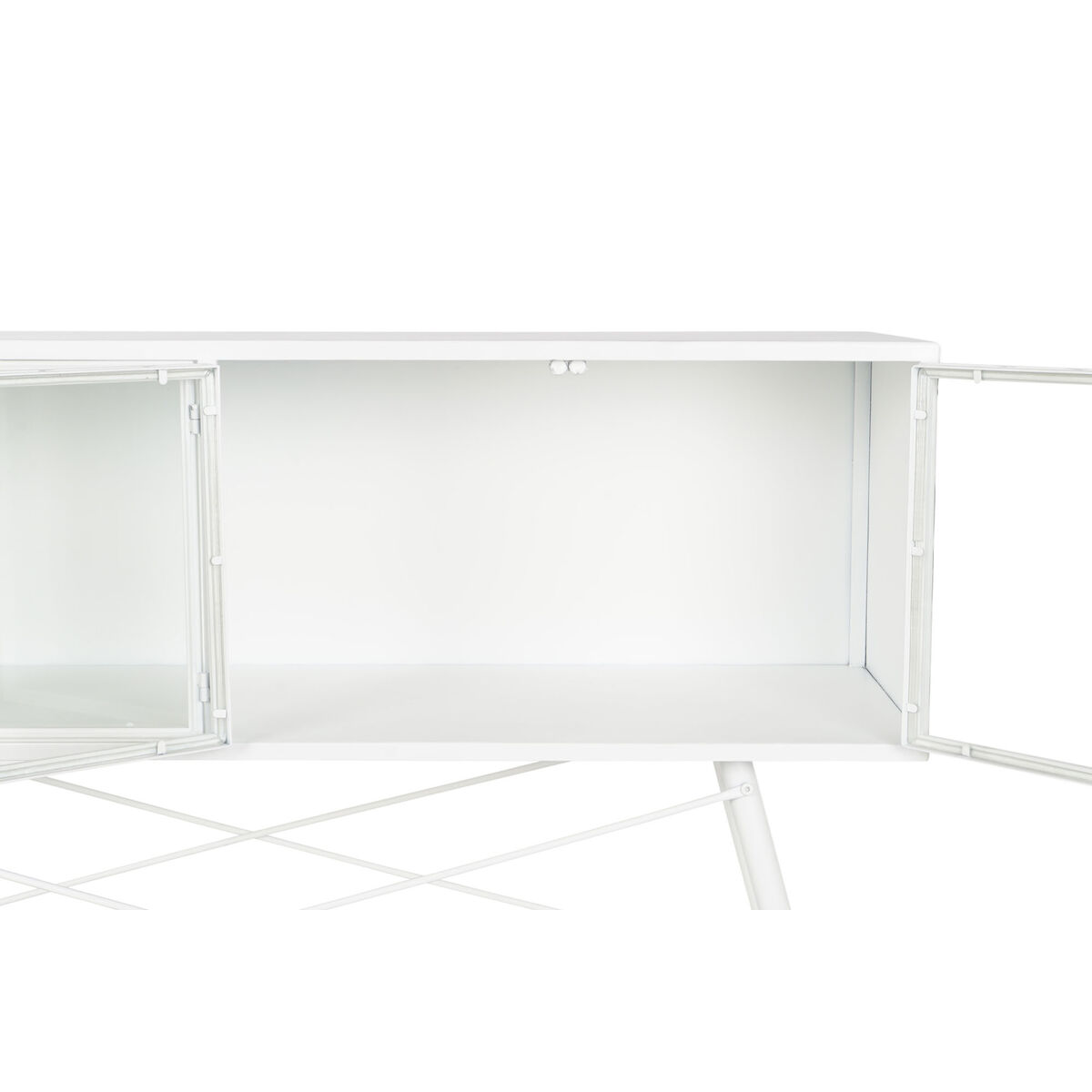 Mottagare DKD Home Decor Vit 120 x 35 x 80 cm - 6