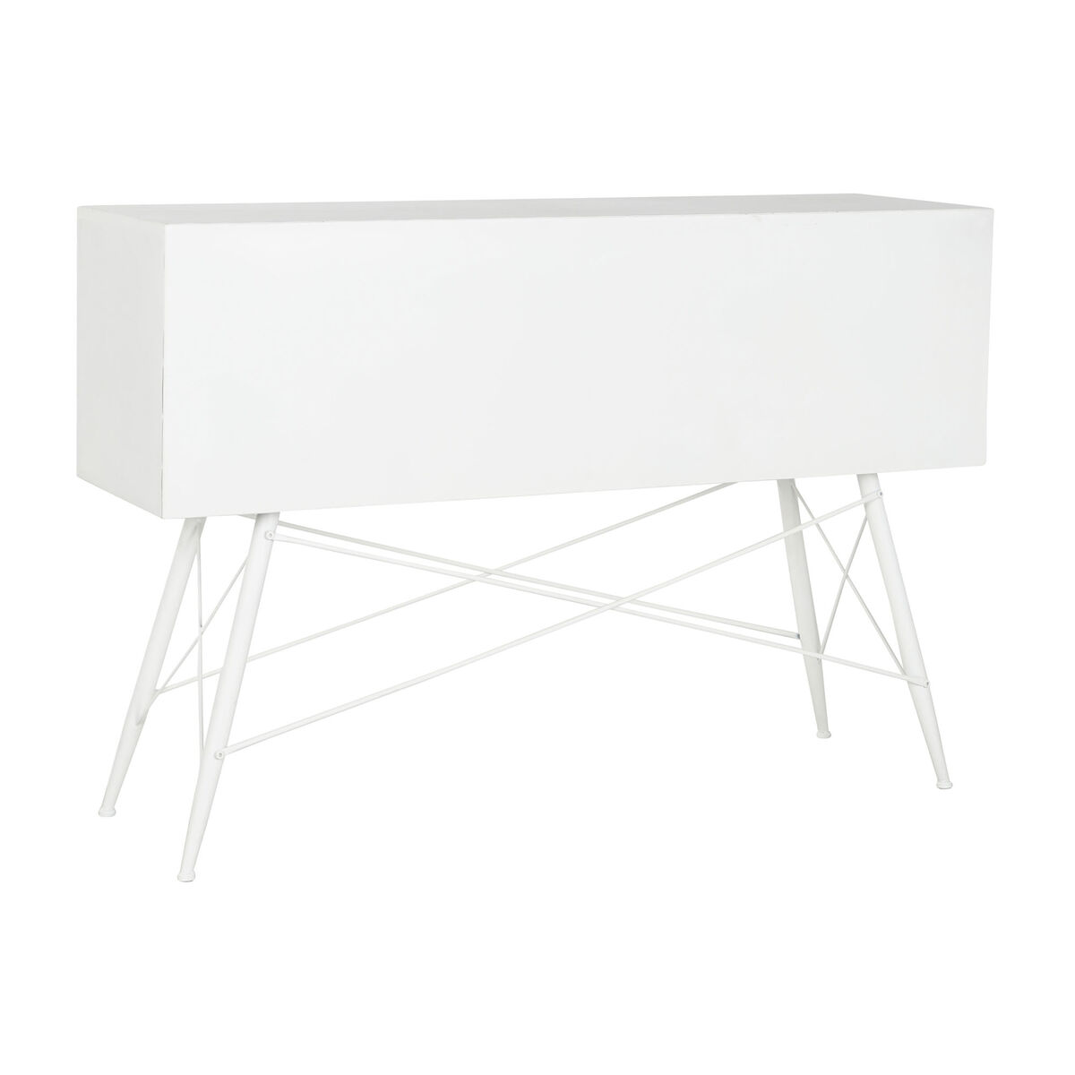 Mottagare DKD Home Decor Vit 120 x 35 x 80 cm - 2