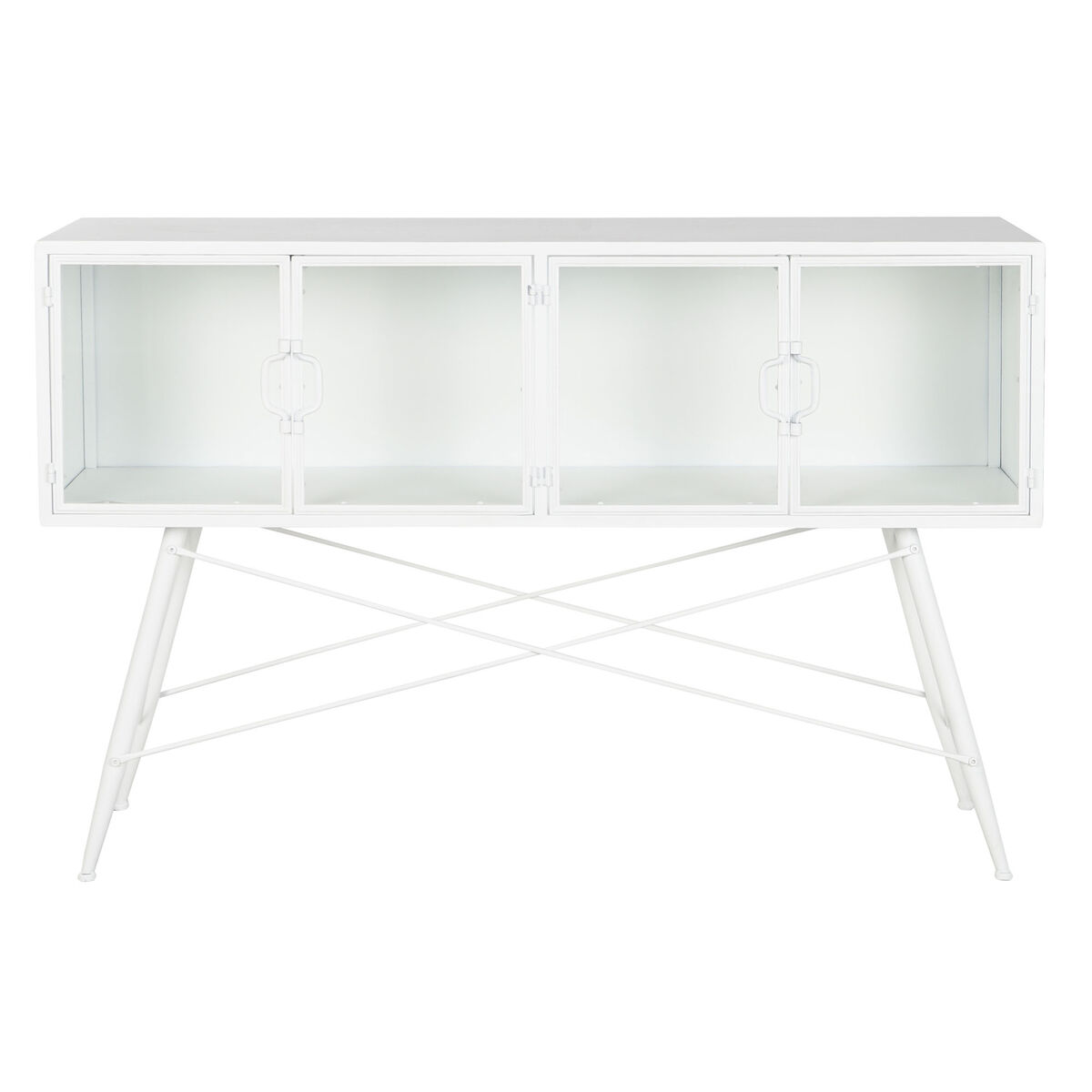 Mottagare DKD Home Decor Vit 120 x 35 x 80 cm - 4