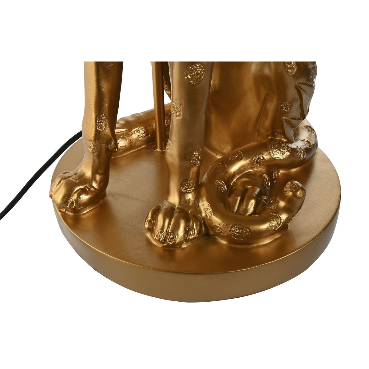 Bordslampa Home ESPRIT Svart Gyllene 33 x 33 x 78,5 cm - 3