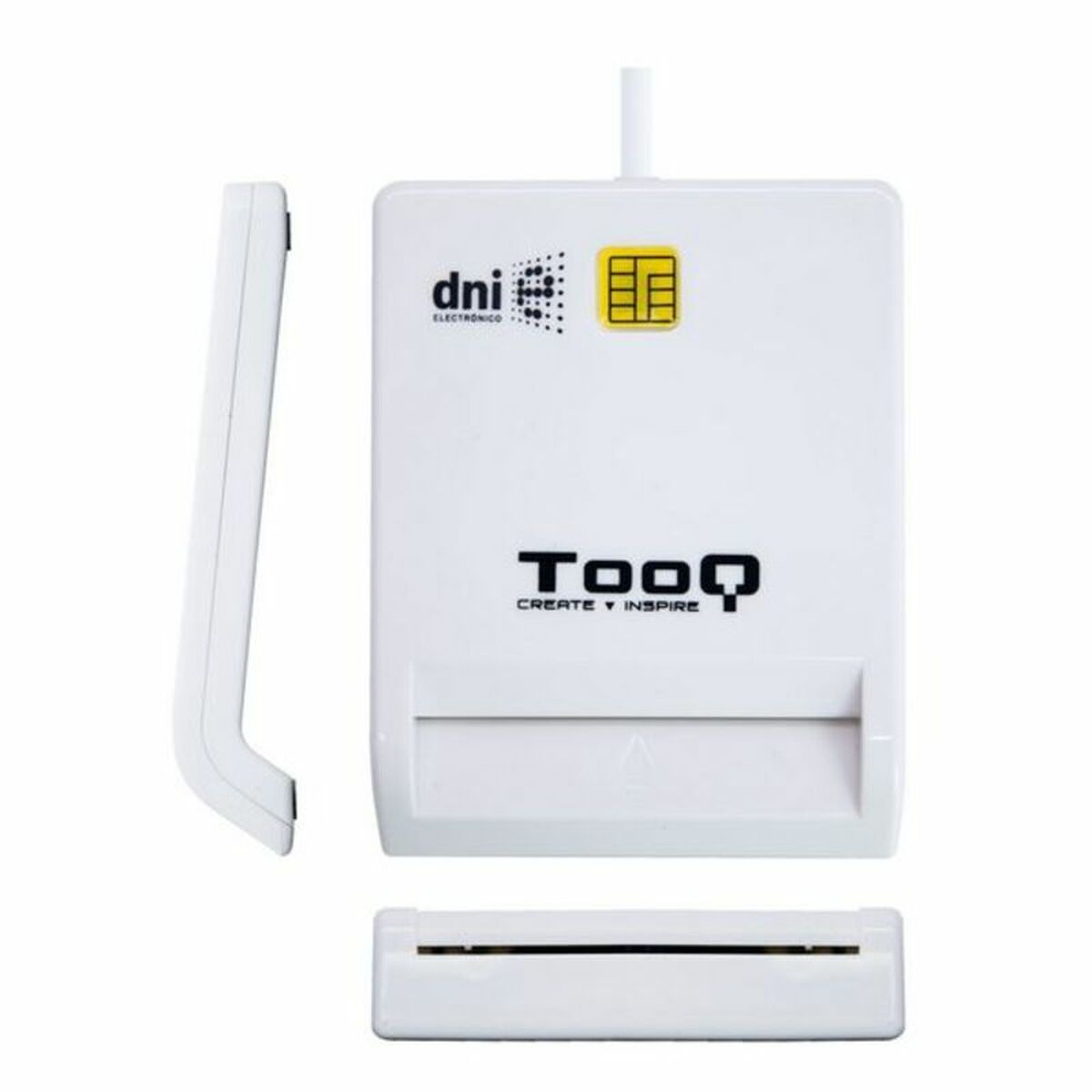 Smartkortläsare TooQ TQR-210W USB 2.0 Vit