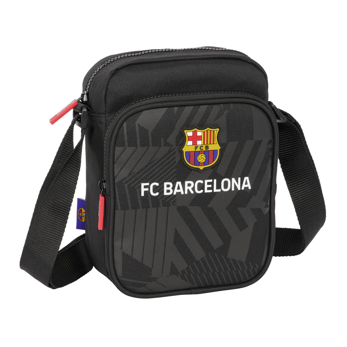 Axelväska F.C. Barcelona Black Svart 16 x 22 x 6 cm