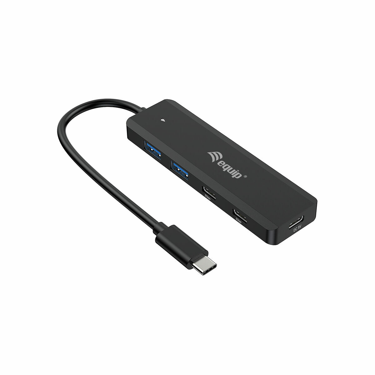 USB-HUB Equip 12896407101 Svart