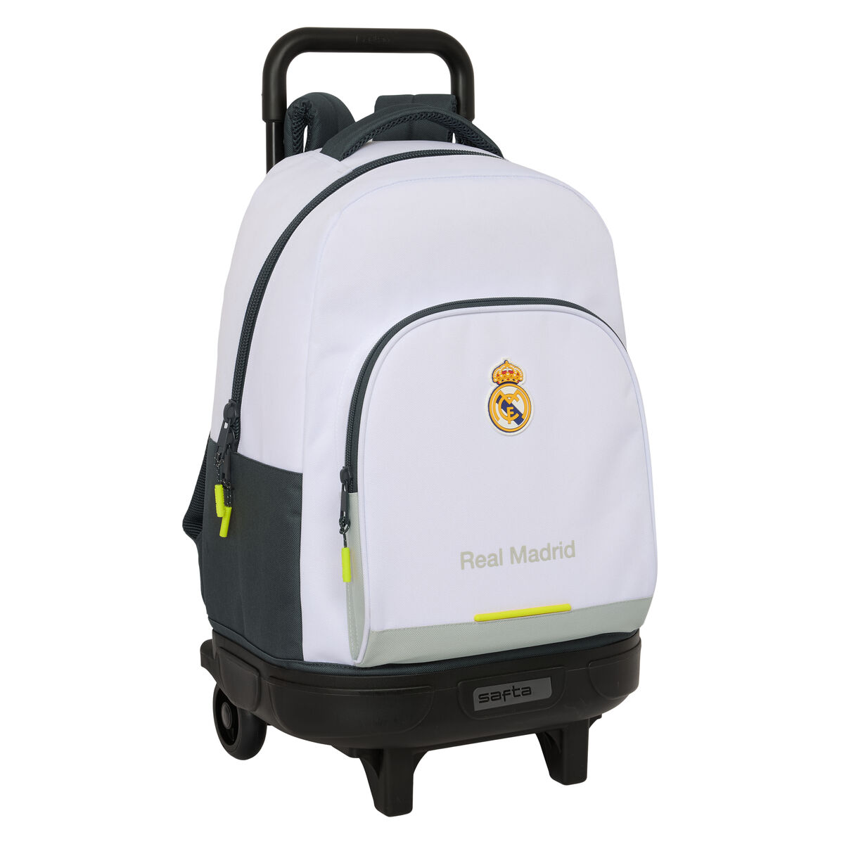 Skolryggsäck Real Madrid C.F. Vit 33 x 45 x 22 cm