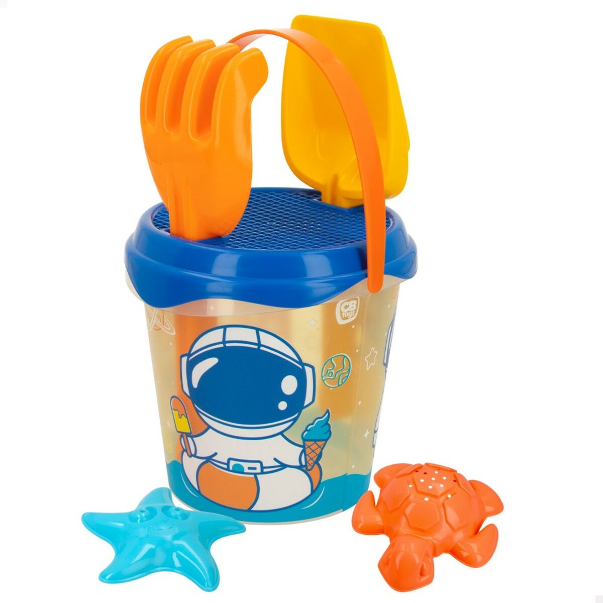 Strandleksaker set Colorbaby Ø 18 cm polypropen (16 antal) - 2