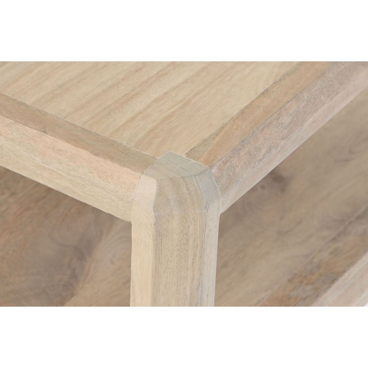 Sidobord Home ESPRIT Naturell Mangoträ 51 x 51 x 61 cm - 3