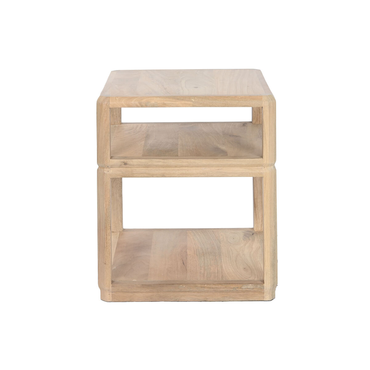 Sidobord Home ESPRIT Naturell Mangoträ 51 x 51 x 61 cm - 2