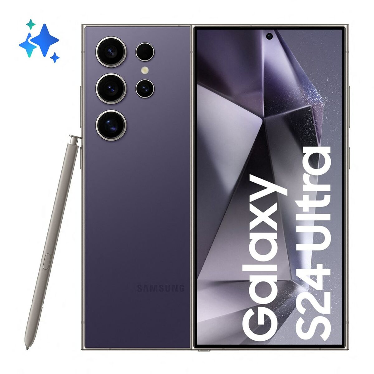 Smartphone Samsung Galaxy S24 Ultra 6,8" SNAPDRAGON 8 gen 3 12 GB RAM 1 TB Titan Violett
