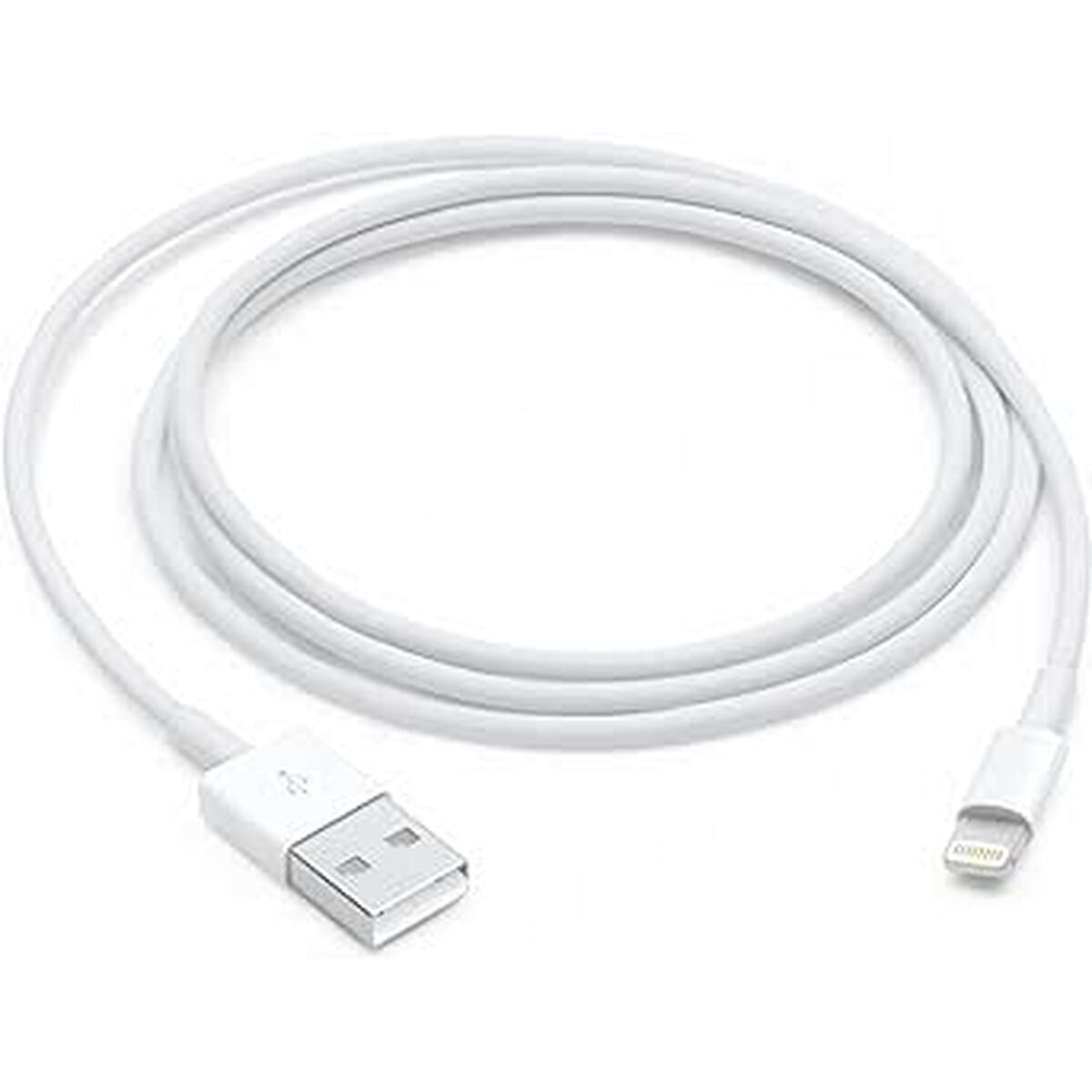 Kabel USB till Lightning Apple MUQW3ZM/A Vit 1 m (1 antal)