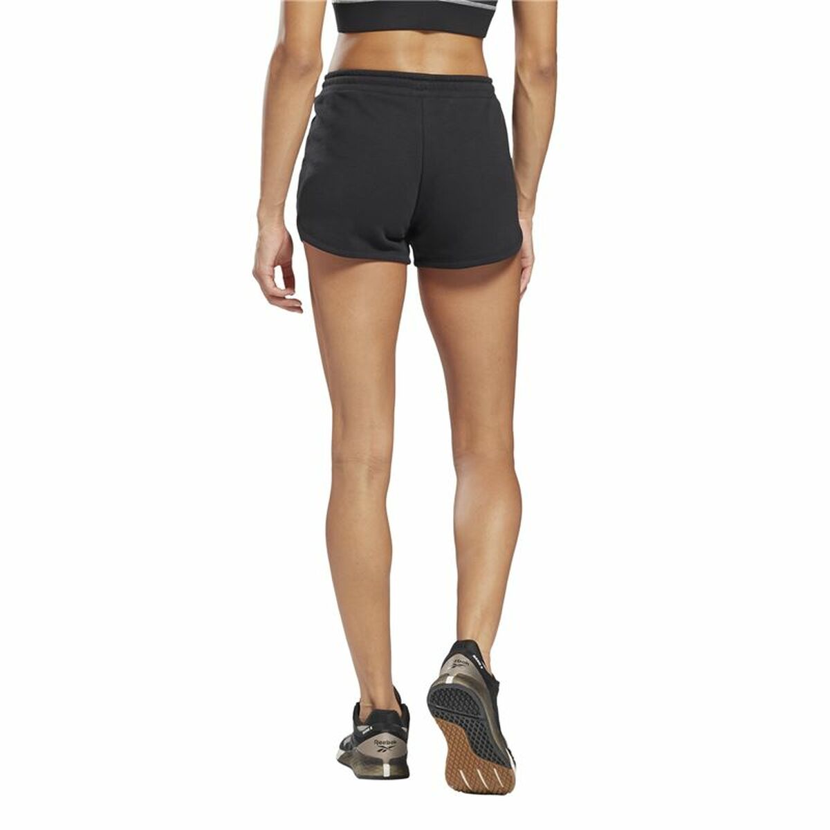 Sportshorts för kvinnor Reebok Identity Svart - 4