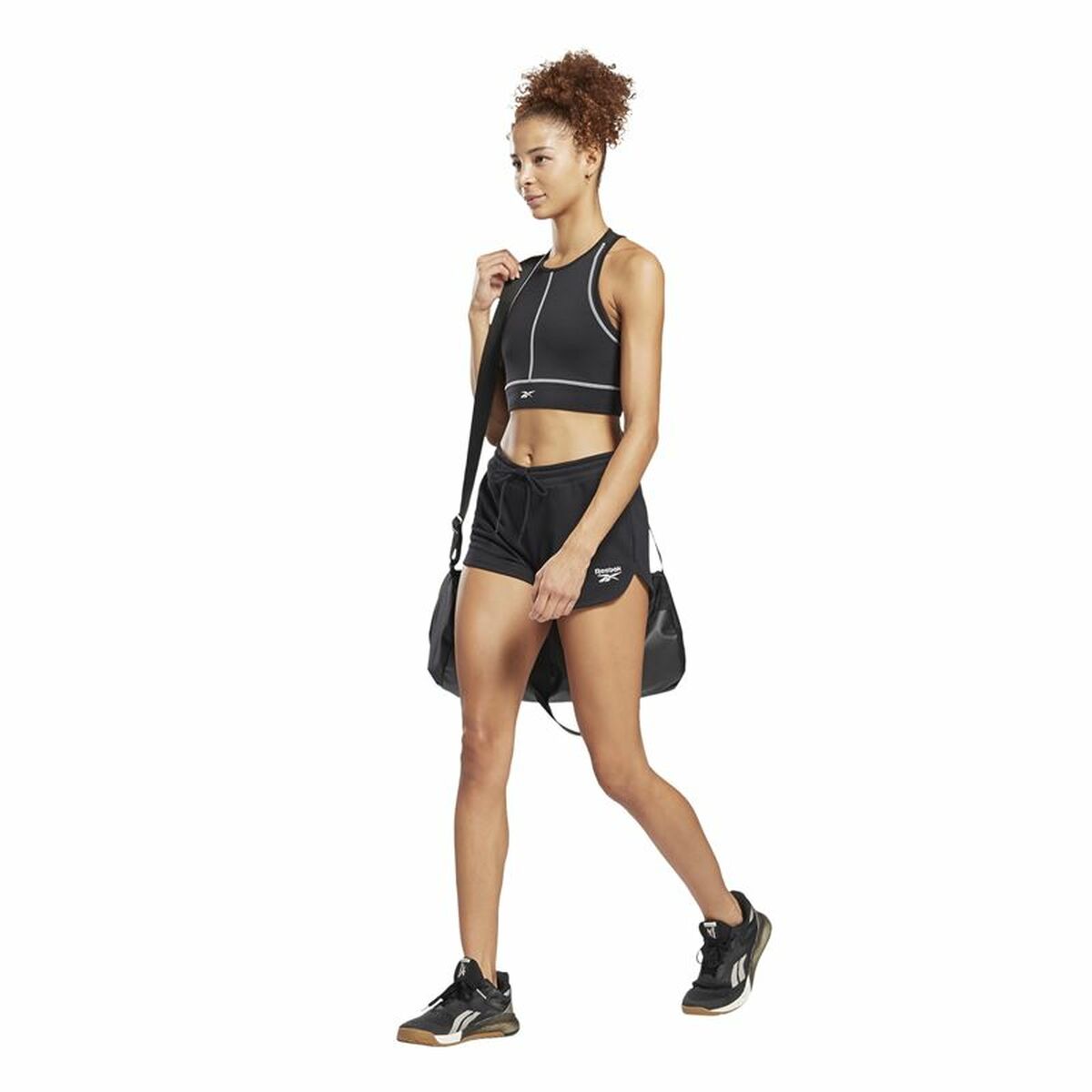 Sportshorts för kvinnor Reebok Identity Svart - 5