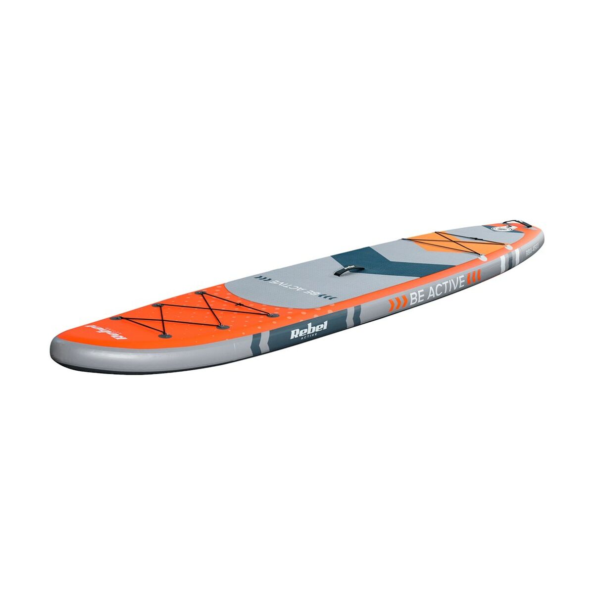 Uppblåsbara Paddle Surfbräda med tillbehör Rebel RBA-4500-OR - 2
