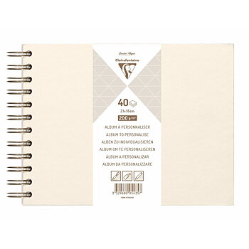 Anteckningsblock Clairefontaine 95435C Vit (Renoverade B)