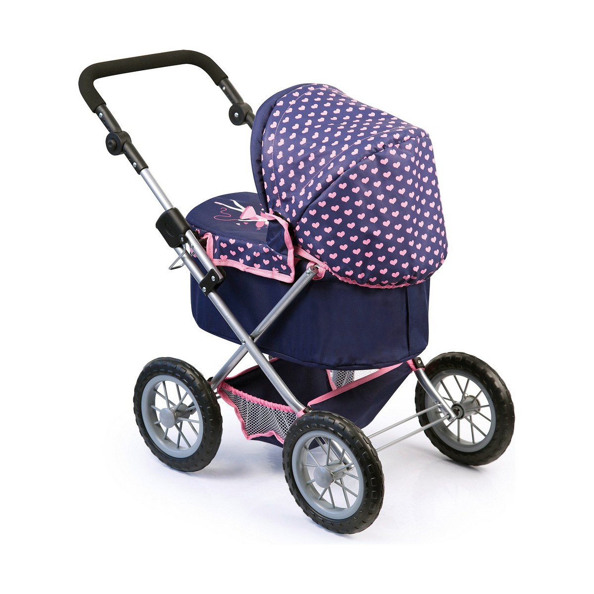 Dockvagn Reig Trendy Royal Special Version Blå Rosa 45 cm - 10