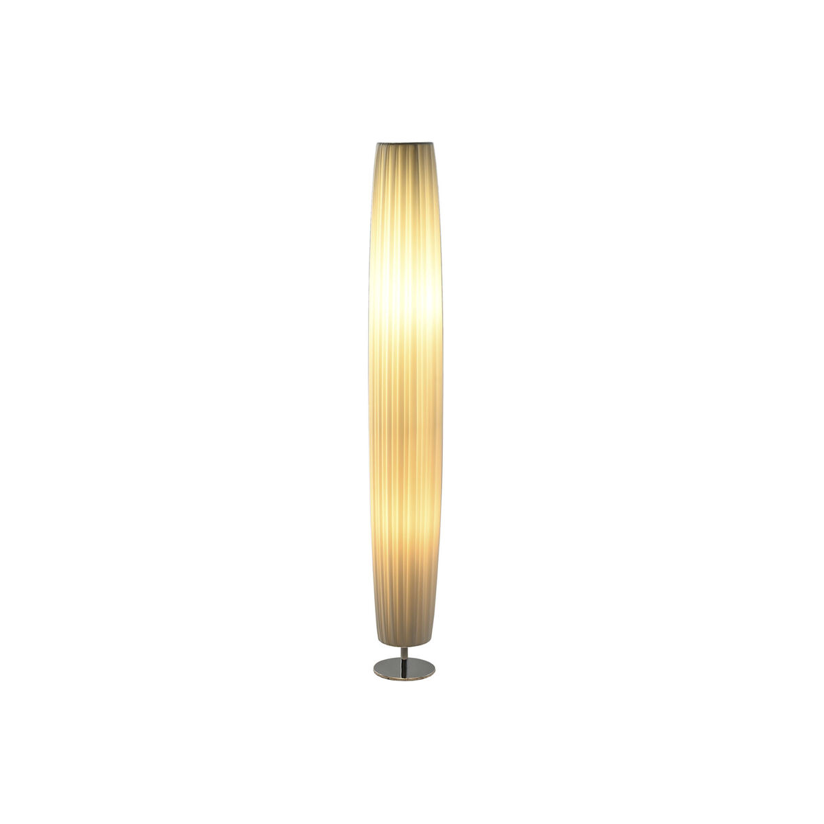 Golvlampa Home ESPRIT Vit 220 V 15 x 15 x 120 cm (2 antal) - 2