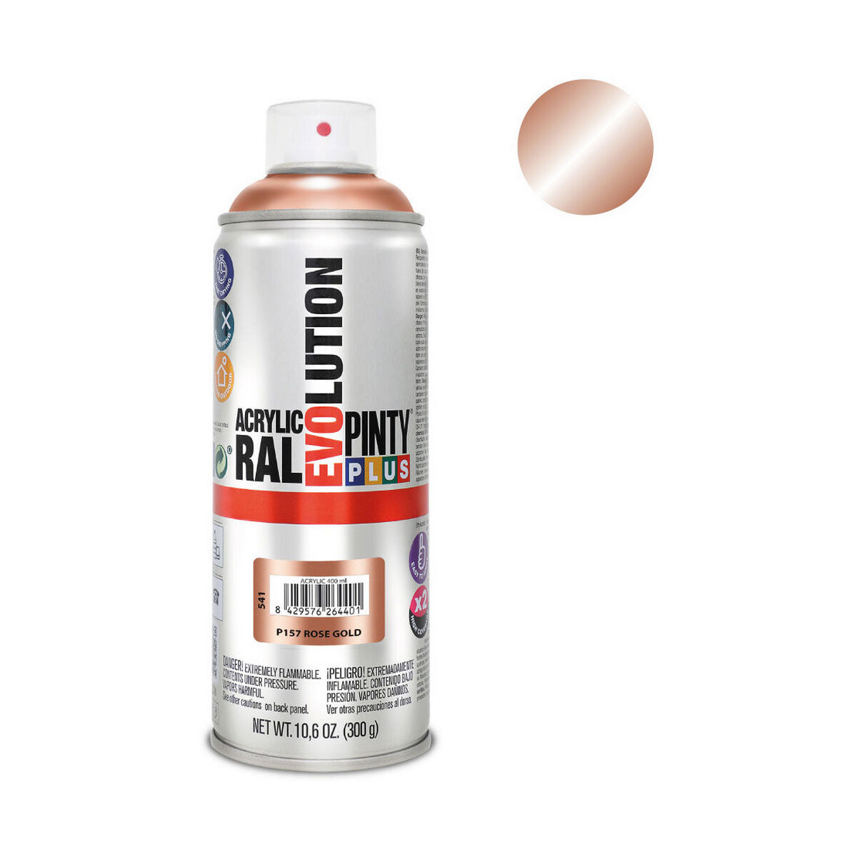 Sprejfärg Pintyplus Evolution P157 400 ml Roséguld - 2