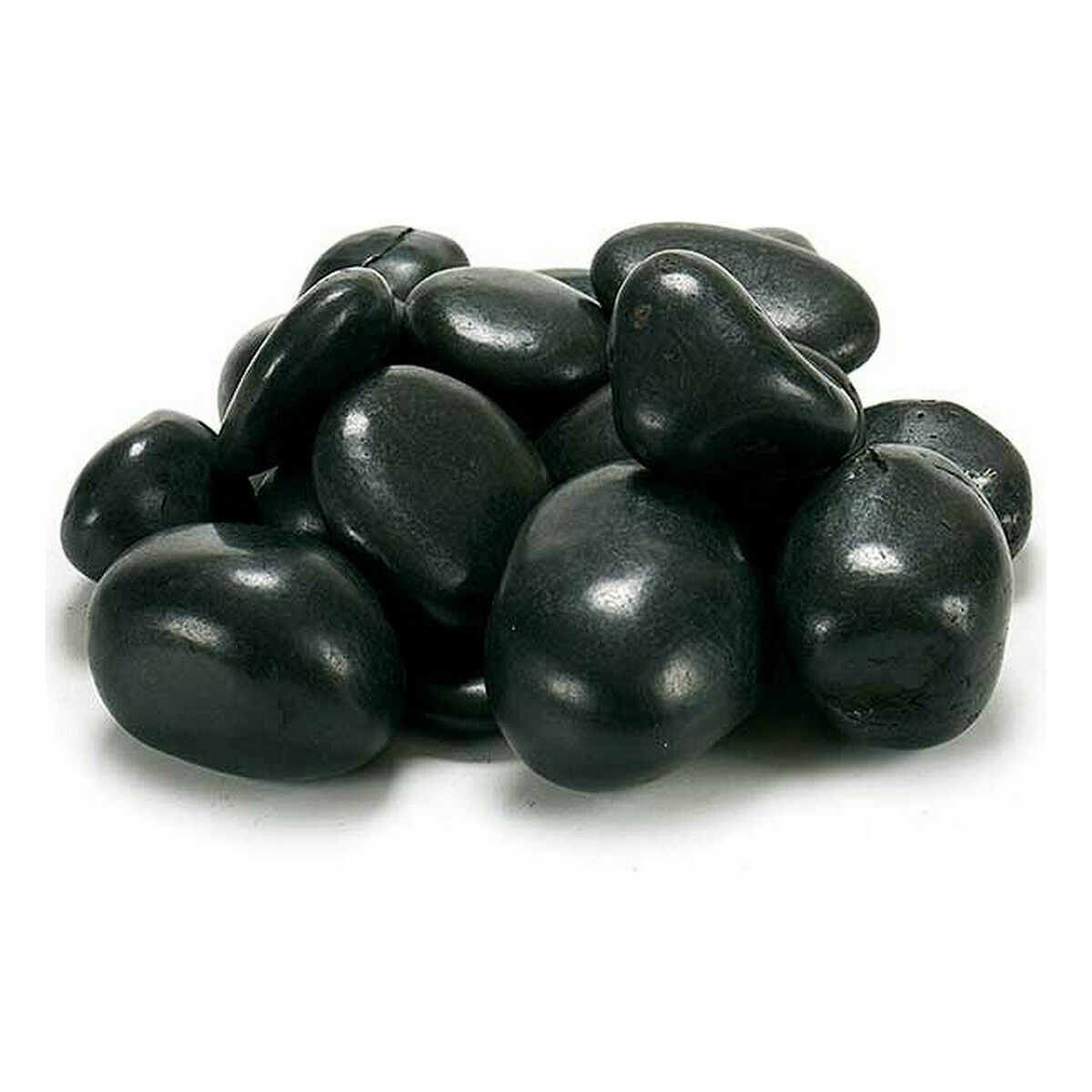 Dekorativa stenar Ibergarden 3BG Svart Stor 3 Kg (4 antal) - 5
