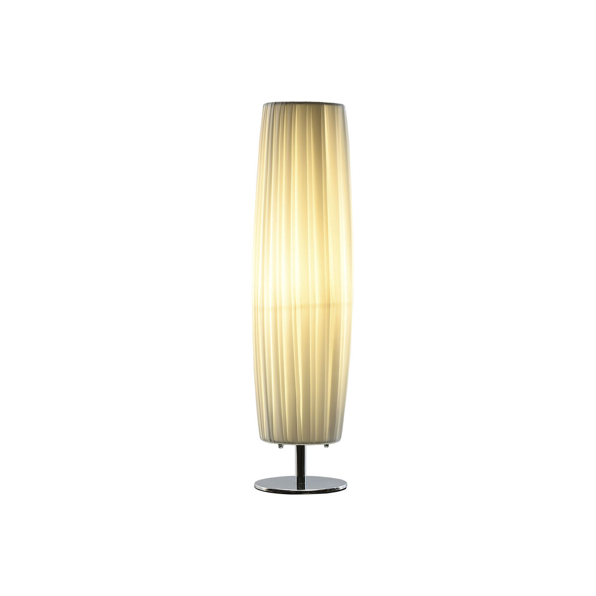 Bordslampa Home ESPRIT Vit 50 W 220 V 15 x 15 x 58 cm - 2
