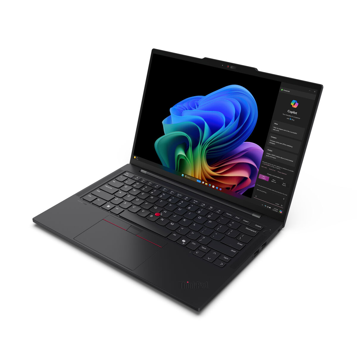 Bärbar dator Lenovo T14S G6 X1P-42-100 14" Qualcomm 16 GB RAM 512 GB SSD Qwerty Spanska - 8
