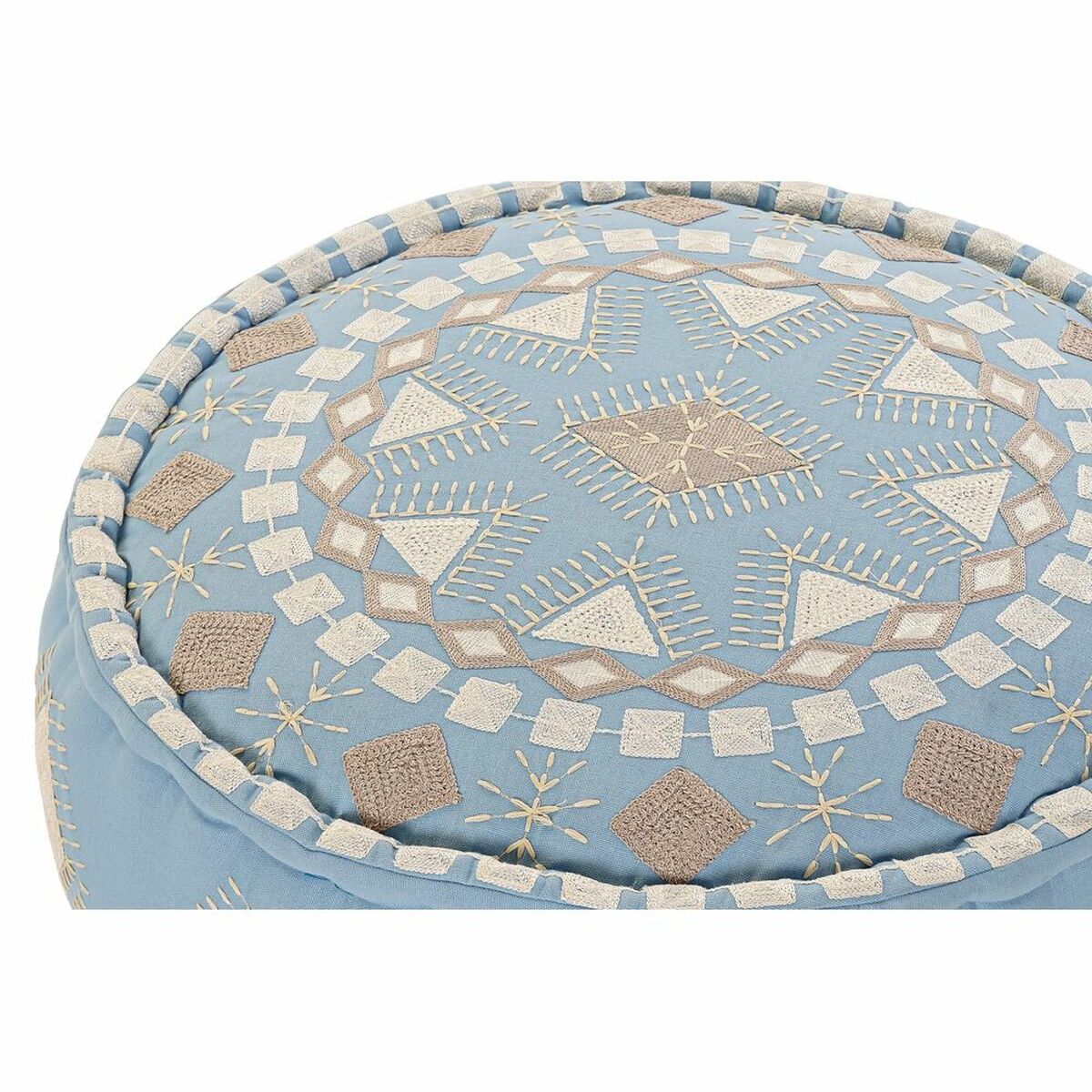 Kudde DKD Home Decor Golv Blå 60 x 60 x 25 cm - 7